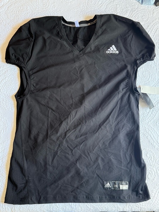 adidas Other - Adidas Black Football Jersey 2XL NWT Athletic Shirt